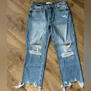 Lovervet distressed jean